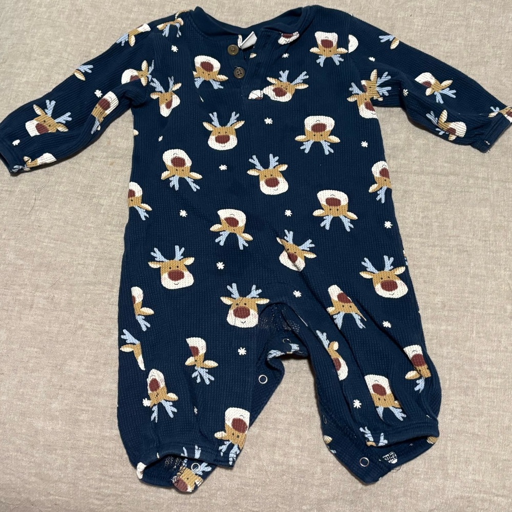 Old Navy Reindeer onesie